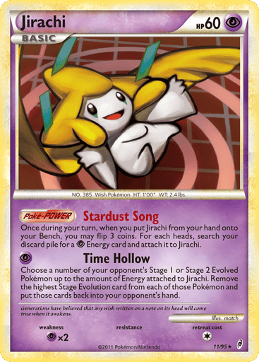 Jirachi - Call of Legends 11