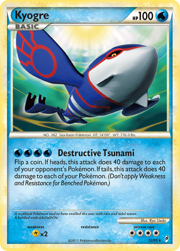 Kyogre - Call of Legends 12