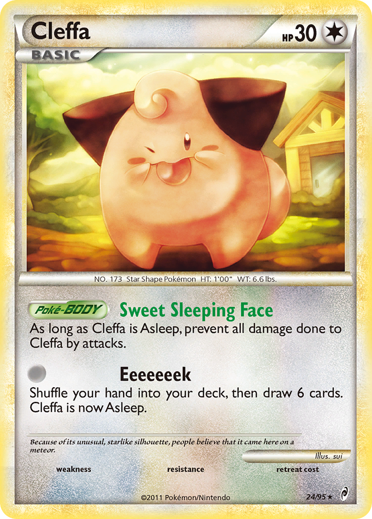 Cleffa – Call of Legends 24/95 Pokémon card