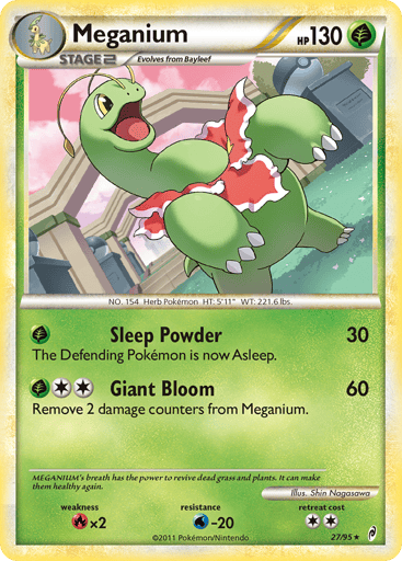Meganium - Call of Legends 27