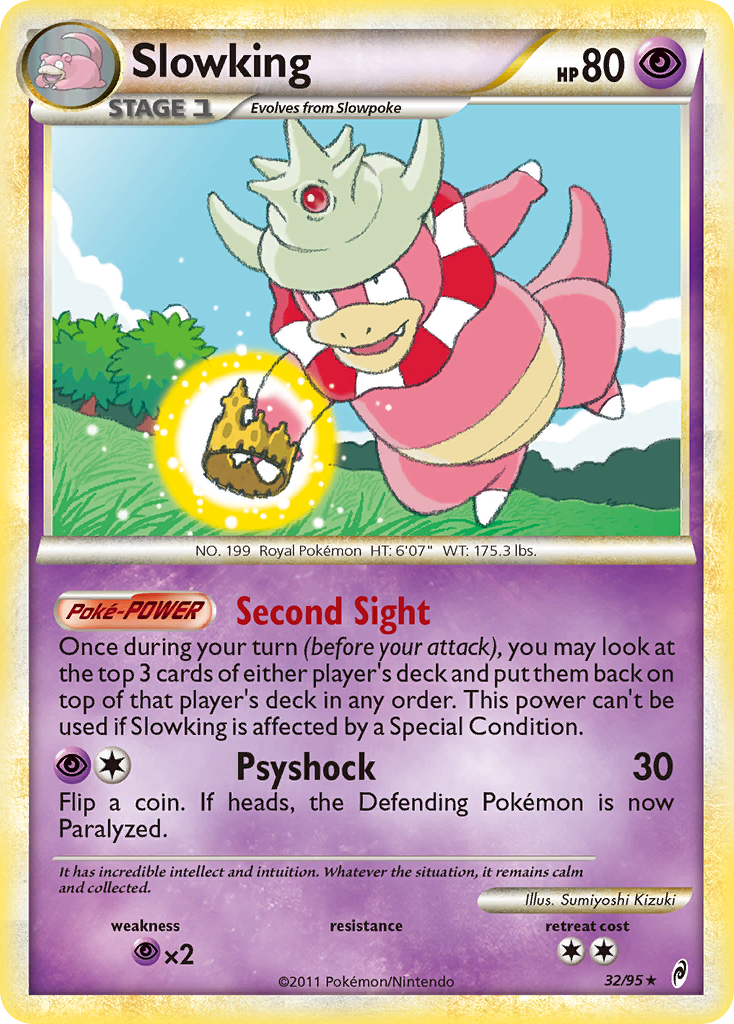 Slowking – Call of Legends 32/95 Pokémon card