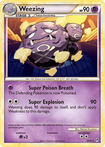 Weezing - Call of Legends 38