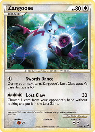 Zangoose - Call of Legends 39