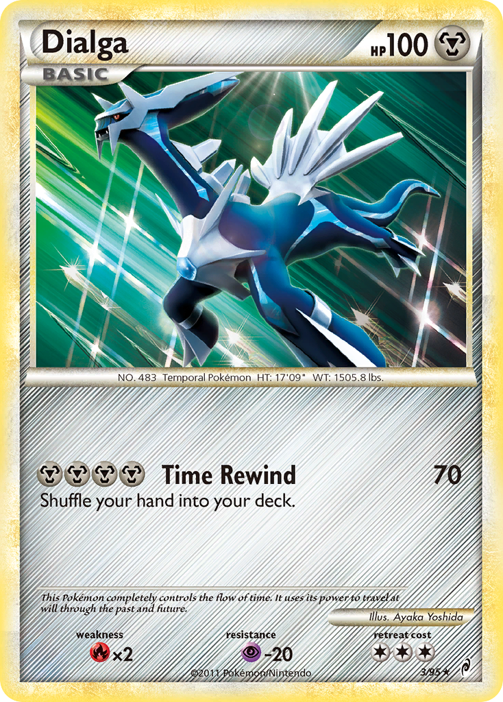 Dialga – Call of Legends 3/95 Pokémon card