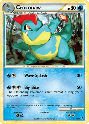 Croconaw - Call of Legends 41