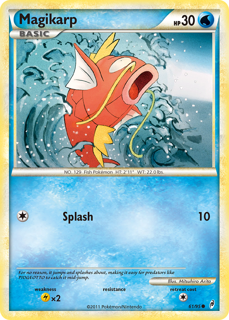 Magikarp – Call of Legends 61/95 Pokémon card