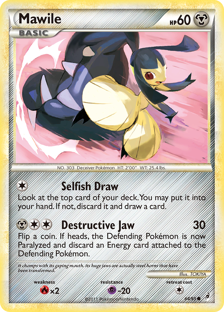 Mawile – Call of Legends 64/95 Pokémon card