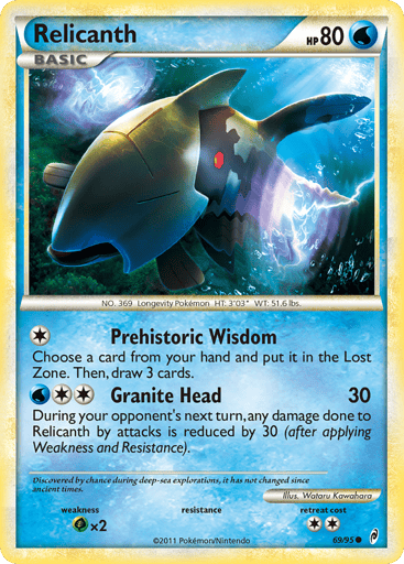 Relicanth - Call of Legends 69