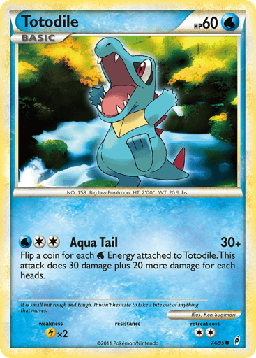 Totodile - Call of Legends 74