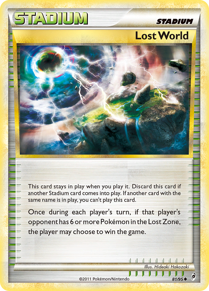 Lost World – Call of Legends 81/95 Pokémon card