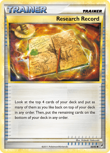 Research Record - Call of Legends 84
