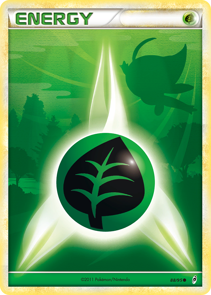Grass Energy – Call of Legends 88/95 Pokémon card