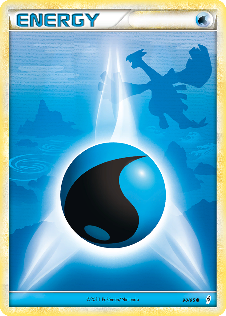 Water Energy – Call of Legends 90/95 Pokémon card