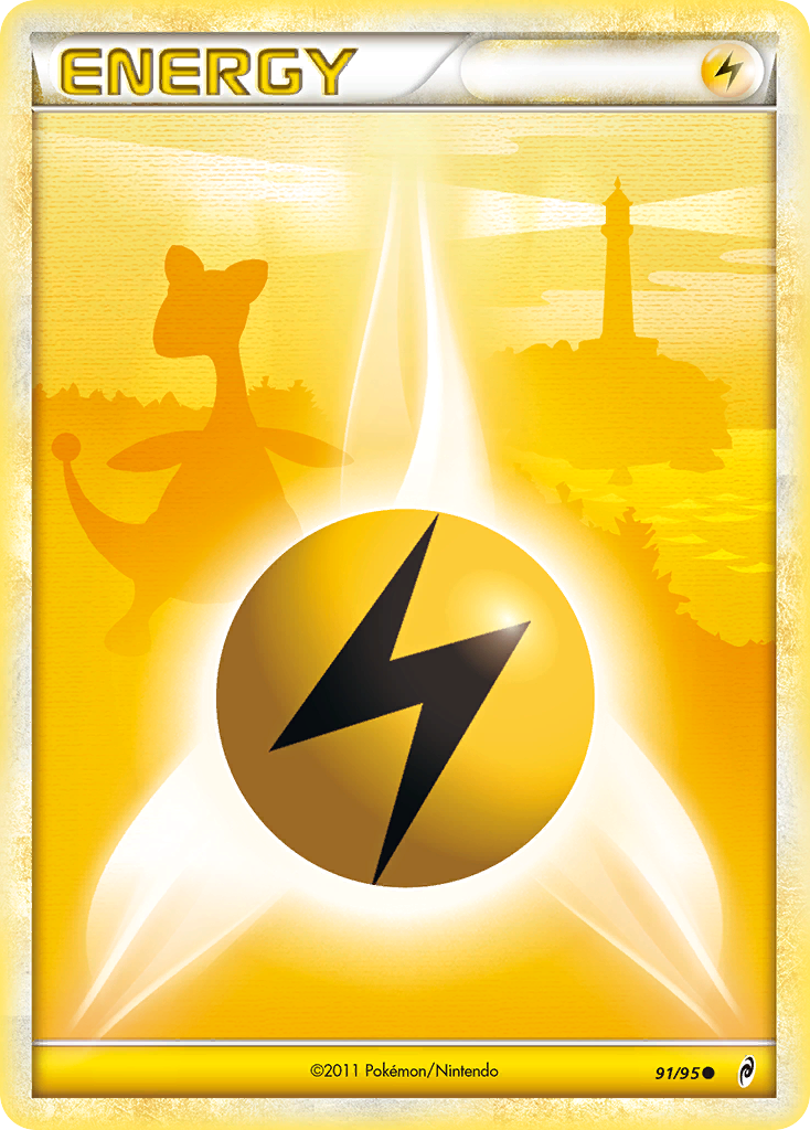 Lightning Energy – Call of Legends 91/95 Pokémon card