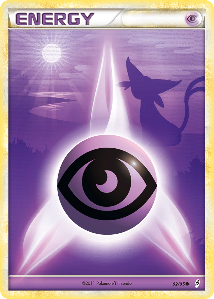 Psychic Energy – Call of Legends 92/95 Pokémon card