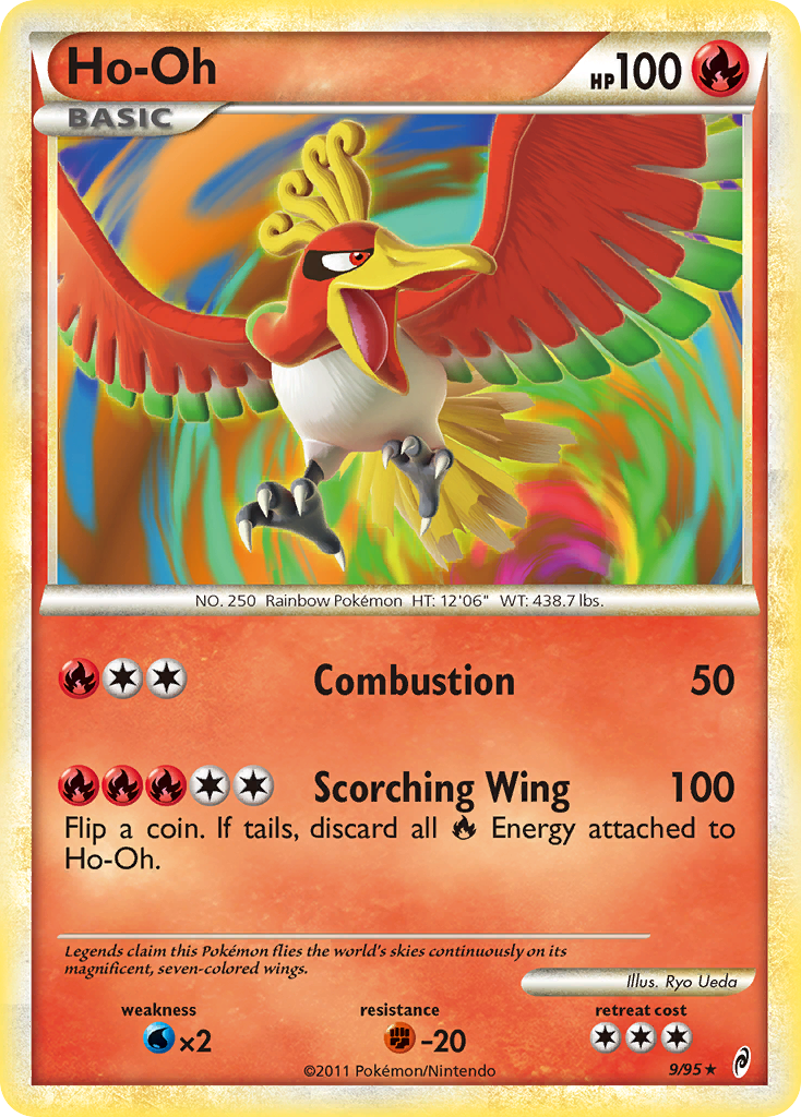 Ho-Oh – Call of Legends 9/95 Pokémon card