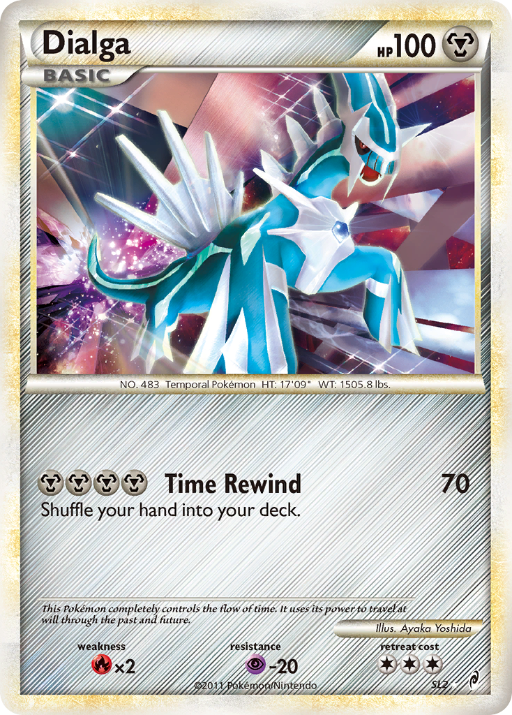 Dialga – Call of Legends SL2 Pokémon card