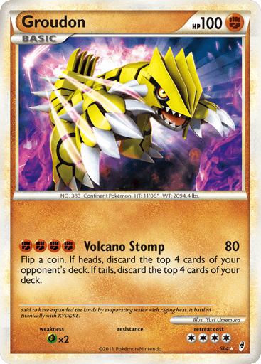 Groudon - Call of Legends SL4
