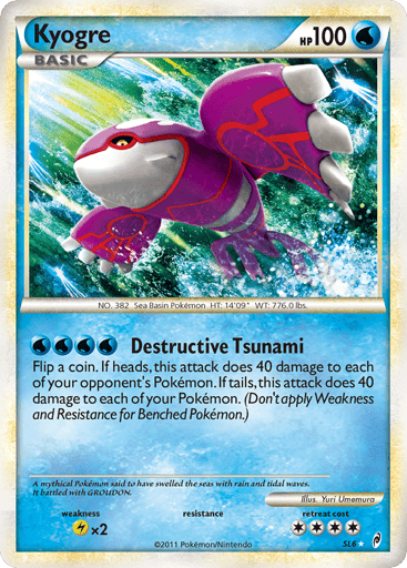 Kyogre - Call of Legends SL6