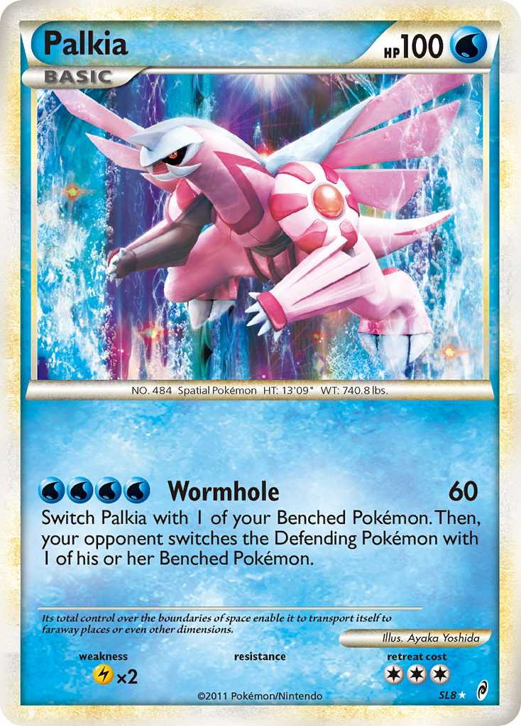 Palkia – Call of Legends SL8 Pokémon card