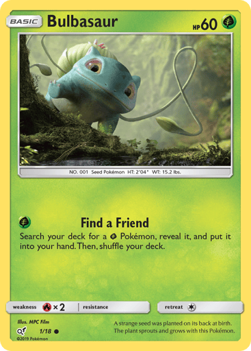 Bulbasaur - Detective Pikachu 1
