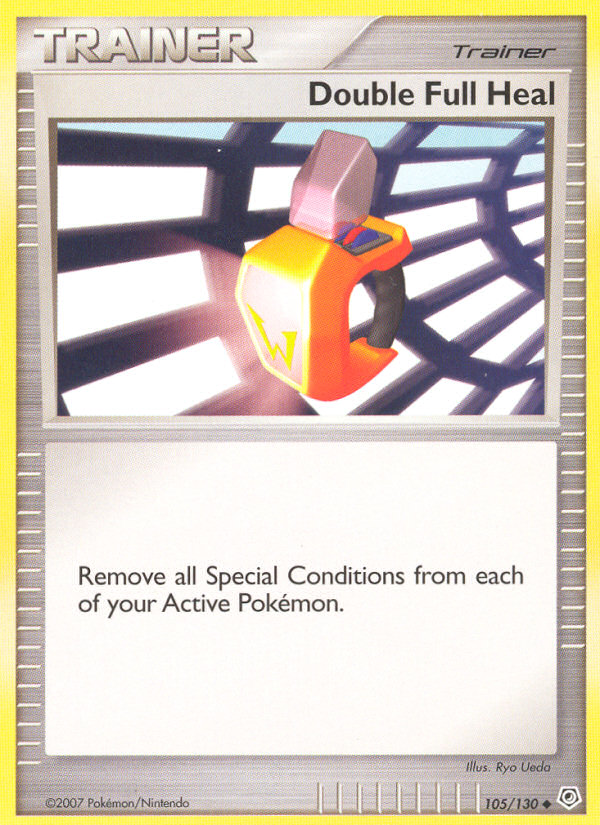 Double Full Heal – Diamond & Pearl 105/130 Pokémon card