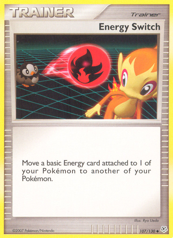 Energy Switch – Diamond & Pearl 107/130 Pokémon card