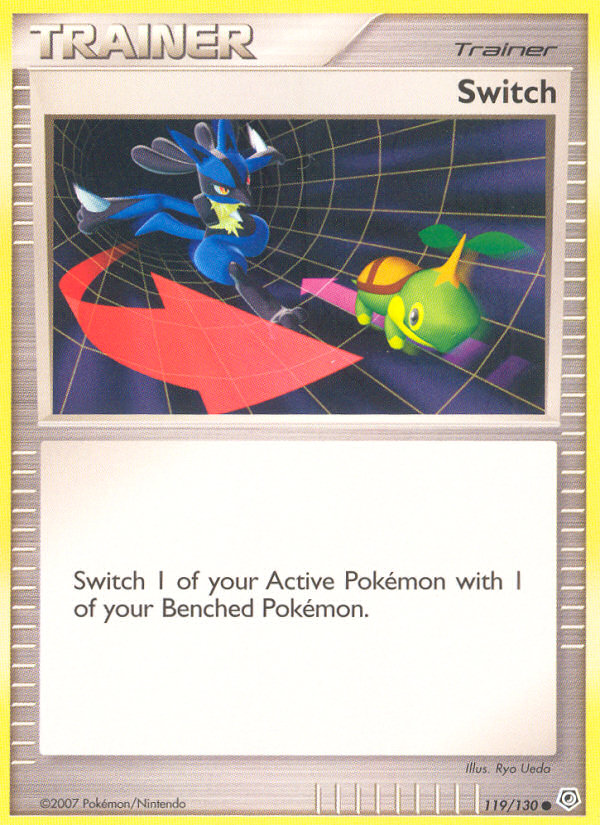 Switch – Diamond & Pearl 119/130 Pokémon card