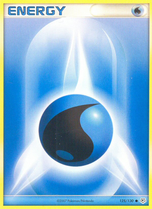 Water Energy – Diamond & Pearl 125/130 Pokémon card