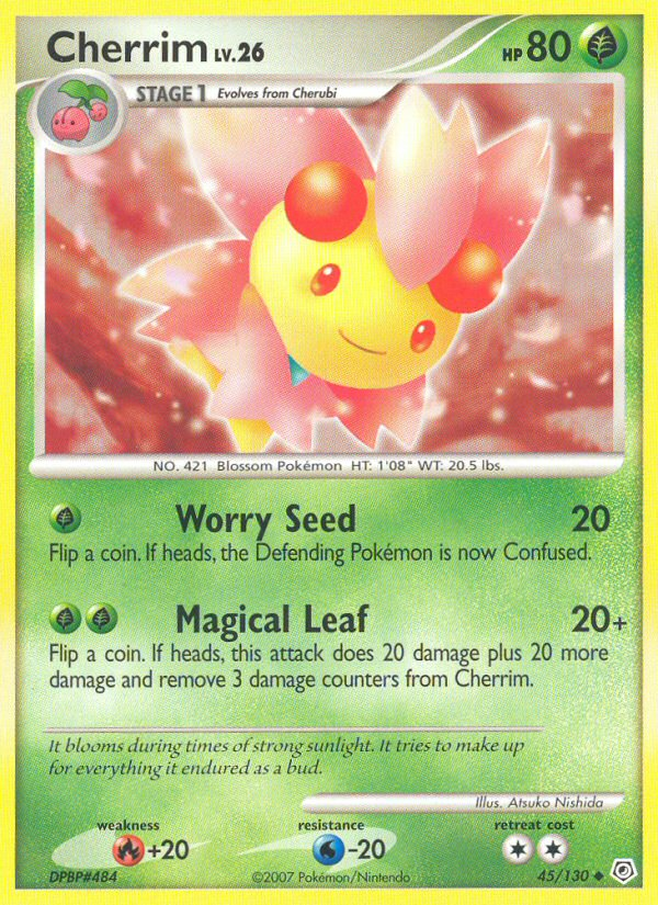 Cherrim – Diamond & Pearl 45/130 Pokémon card