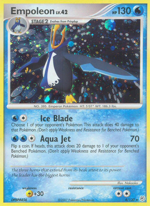 Empoleon – Diamond & Pearl 4/130 Pokémon card