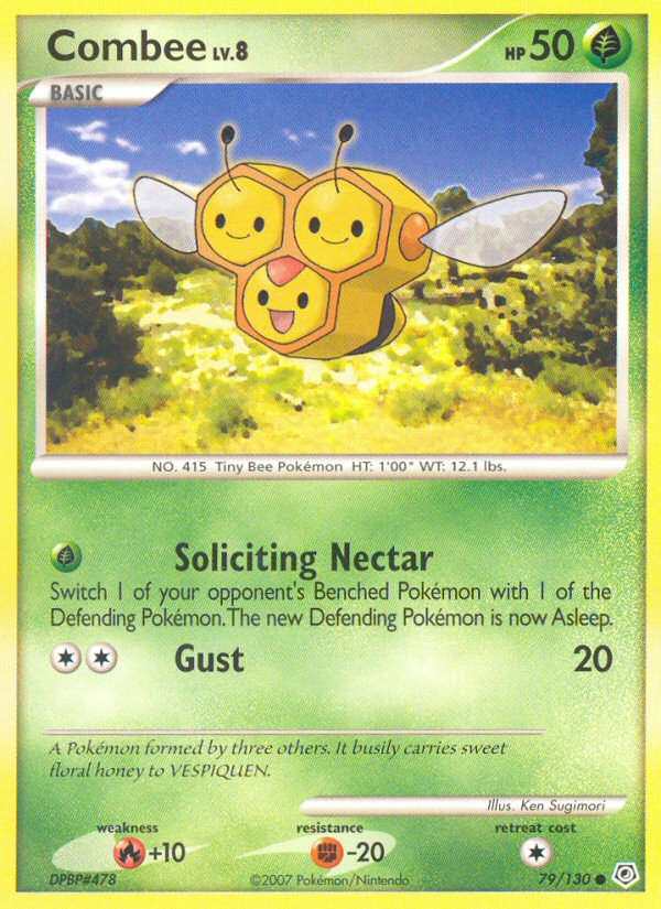 Combee – Diamond & Pearl 79/130 Pokémon card