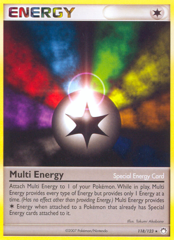 Multi Energy – Mysterious Treasures 118/123 Pokémon card