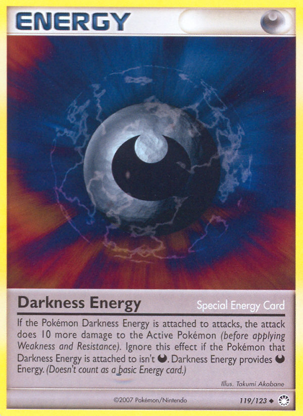Darkness Energy – Mysterious Treasures 119/123 Pokémon card