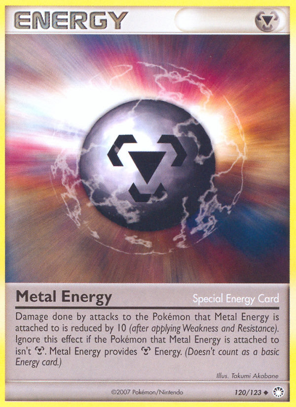 Metal Energy – Mysterious Treasures 120/123 Pokémon card