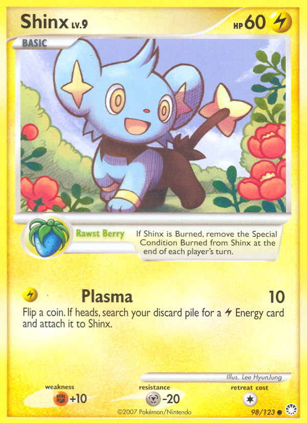 Shinx – Mysterious Treasures 98/123 Pokémon card