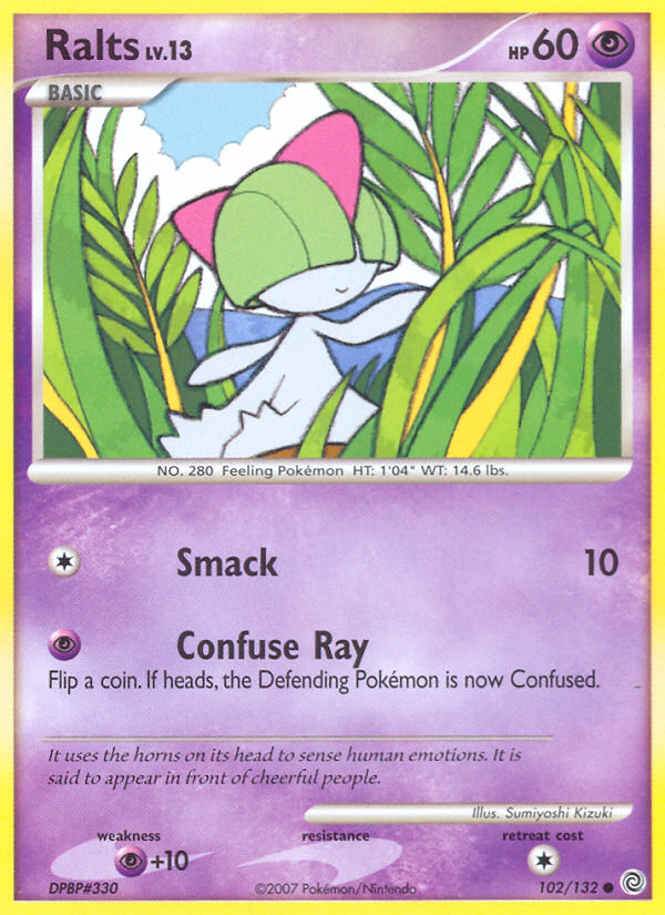 Ralts – Secret Wonders 102/132 Pokémon card