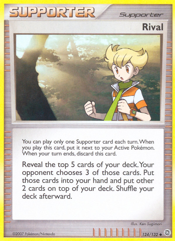 Rival – Secret Wonders 124/132 Pokémon card