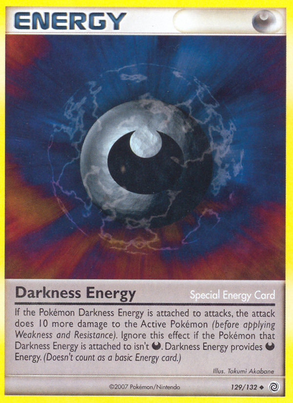 Darkness Energy – Secret Wonders 129/132 Pokémon card