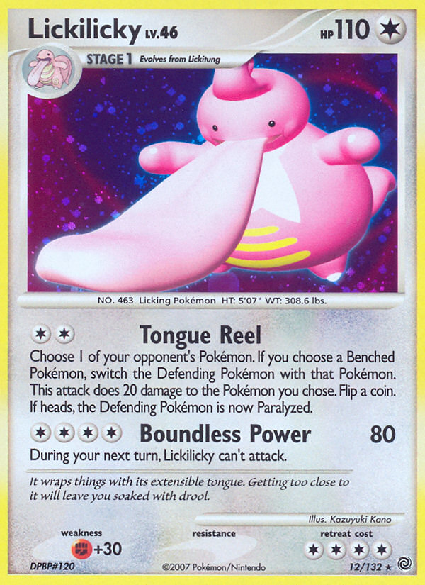 Lickilicky – Secret Wonders 12/132 Pokémon card