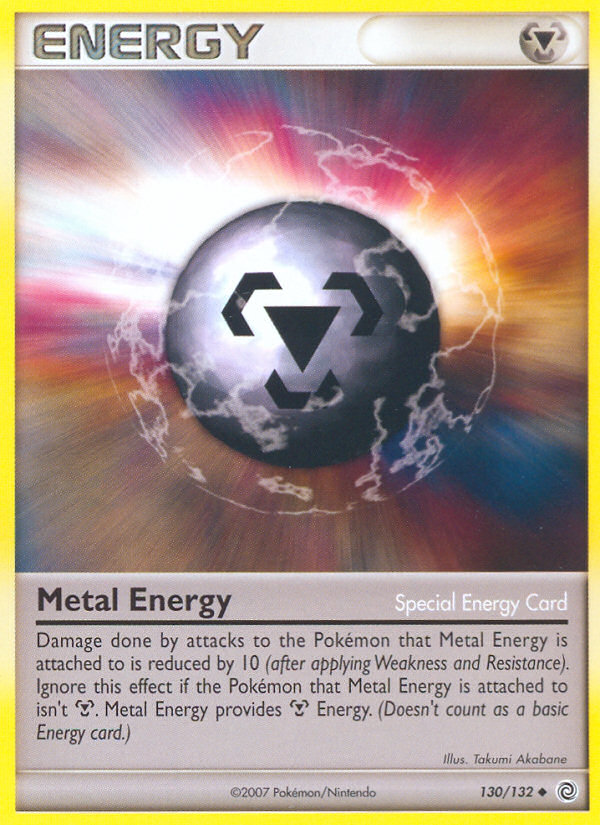 Metal Energy – Secret Wonders 130/132 Pokémon card