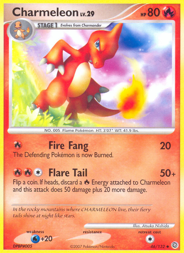 Charmeleon – Secret Wonders 46/132 Pokémon card