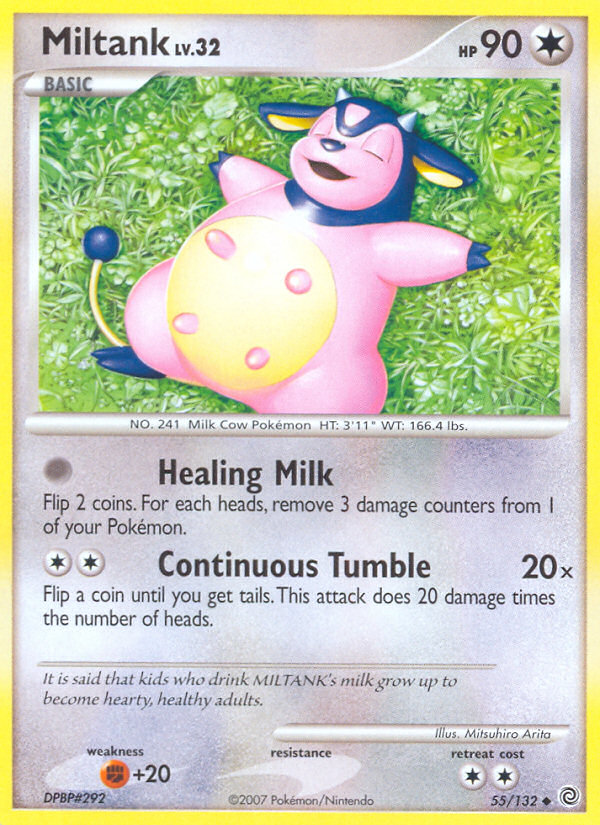 Miltank – Secret Wonders 55/132 Pokémon card