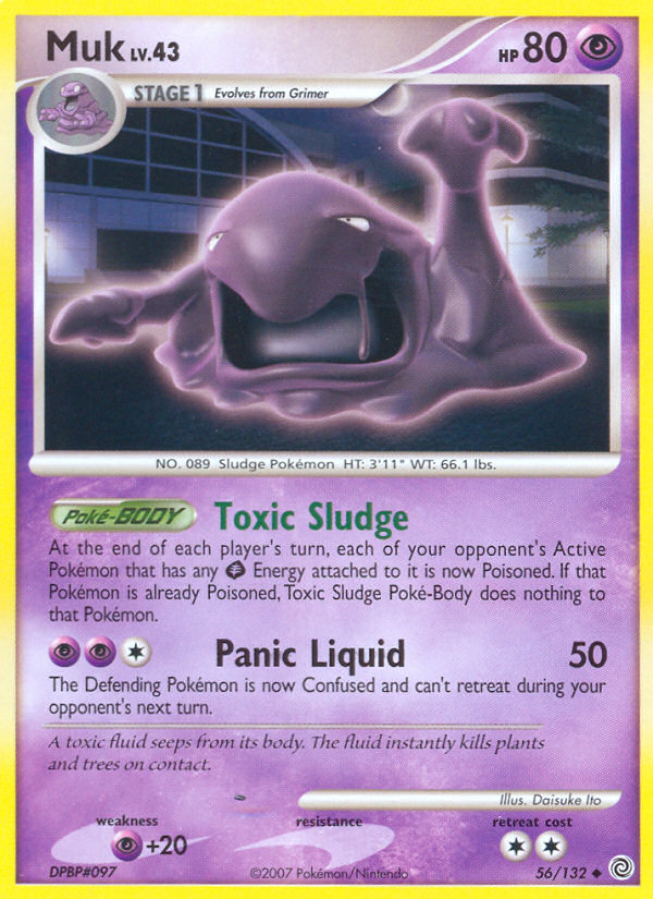 Muk – Secret Wonders 56/132 Pokémon card