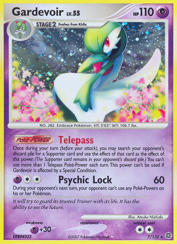 Gardevoir – Secret Wonders 7/132 Pokémon card