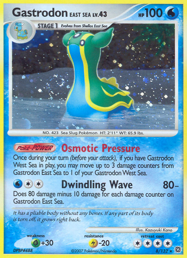 Gastrodon East Sea – Secret Wonders 8/132 Pokémon card