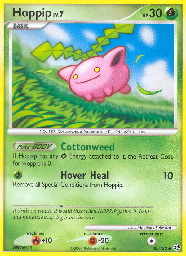 Hoppip – Secret Wonders 90/132 Pokémon card