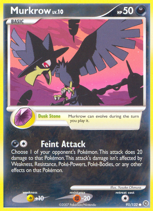 Murkrow – Secret Wonders 95/132 Pokémon card