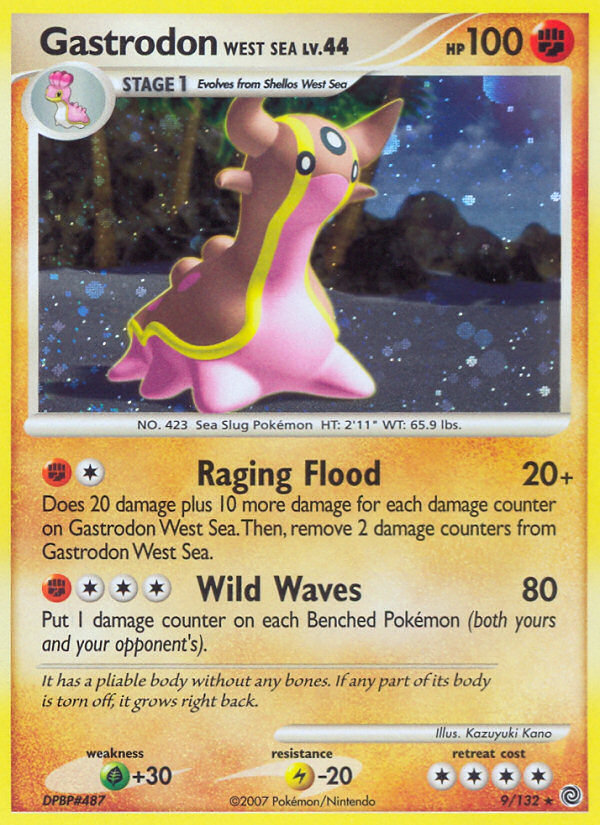 Gastrodon West Sea – Secret Wonders 9/132 Pokémon card