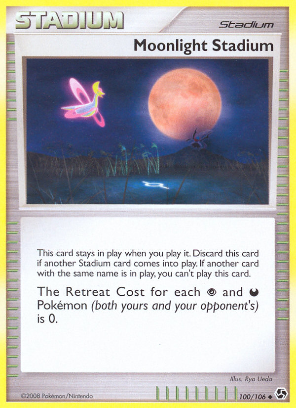 Moonlight Stadium – Great Encounters 100/106 Pokémon card